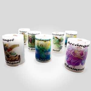 Velas redondas - 7 arcángeles